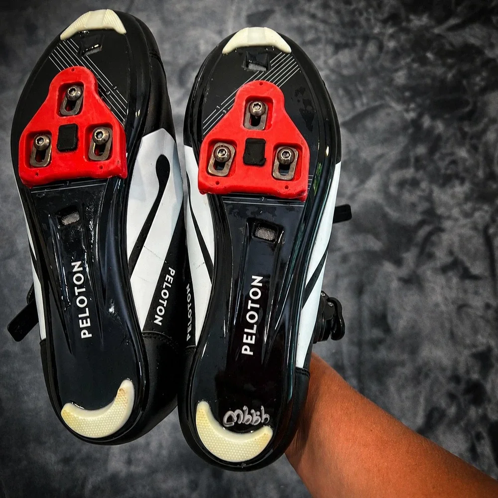 Peloton Unisex Indoor Cycling Shoes Look Delta Cleats Black EU Size 44